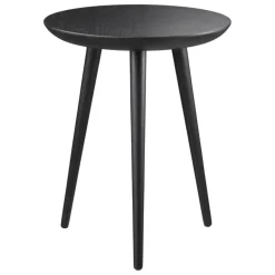 FDB Møbler D106 Bakkedal side table, black painted oak