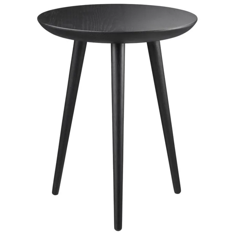 FDB Møbler D106 Bakkedal side table, black painted oak