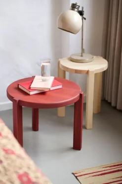 FDB Møbler D108 Ragnsminde coffee table, 48 cm, Carmine red