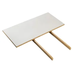 FDB Møbler Extra leaf for C35C table, oak - light grey linoleum