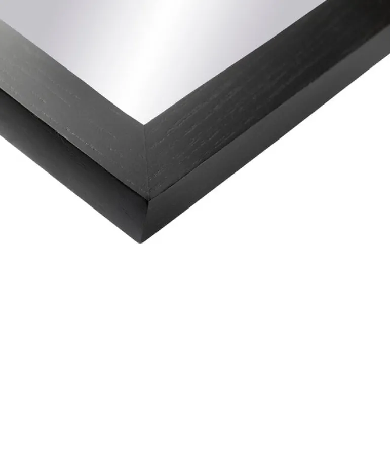 FDB Møbler I2 Mossø mirror, 90 cm, black