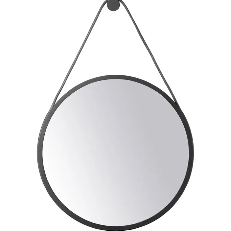FDB Møbler I3 Mossø mirror, 60 cm, black
