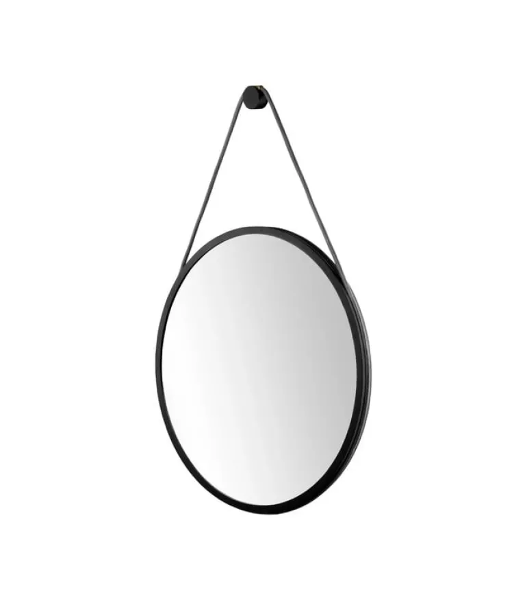 FDB Møbler I3 Mossø mirror, 60 cm, black