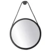 FDB Møbler I3 Mossø mirror, 40 cm, black
