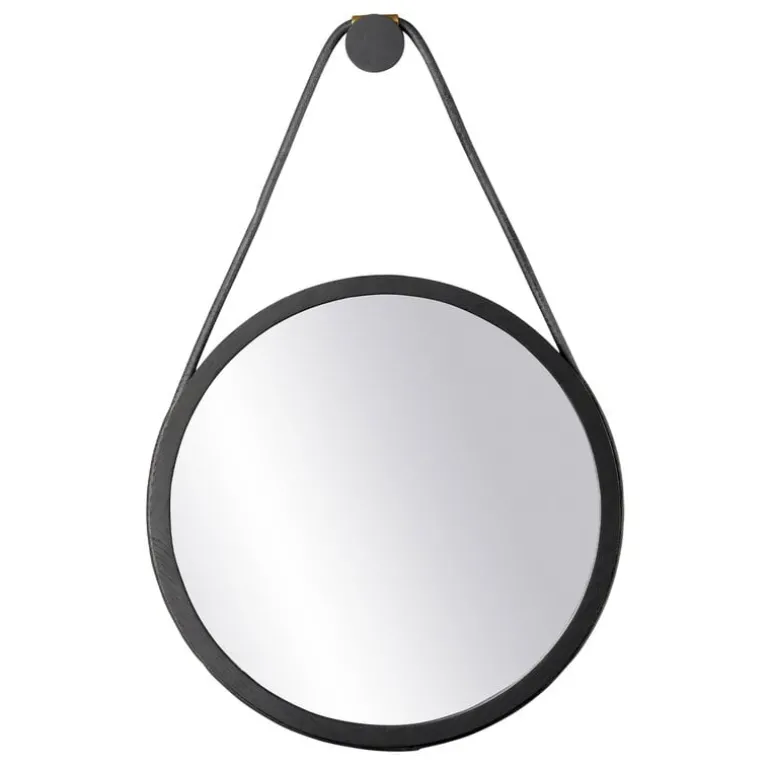 FDB Møbler I3 Mossø mirror, 40 cm, black