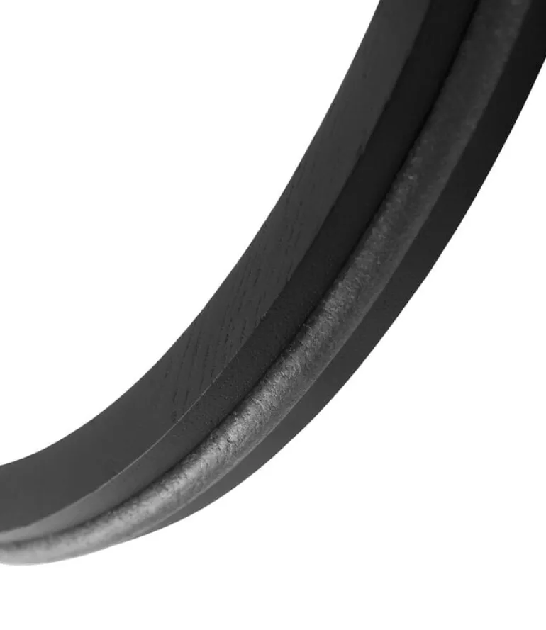 FDB Møbler I3 Mossø mirror, 40 cm, black