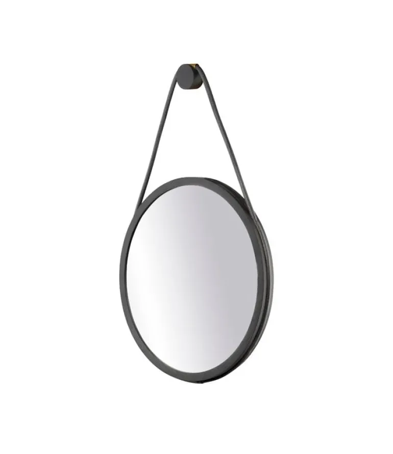 FDB Møbler I3 Mossø mirror, 40 cm, black