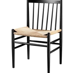 FDB Møbler J80 chair, black - paper cord