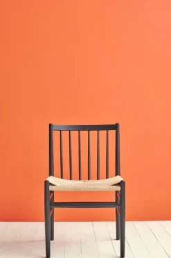 FDB Møbler J80 chair, black - paper cord