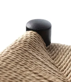 FDB Møbler J80 chair, black - paper cord