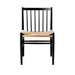 FDB Møbler J80 chair, black - paper cord