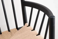 FDB Møbler J81 chair, black beech