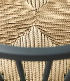 FDB Møbler J80 chair, blue grey - paper cord