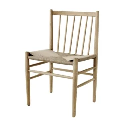 FDB Møbler J80 chair, oiled oak - paper cord