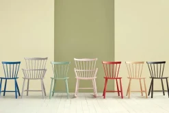 FDB Møbler J46 chair, red