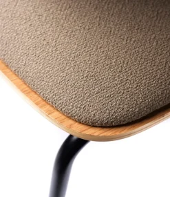 FDB Møbler J182 Holmen chair, oak veneer - Grain Taupe