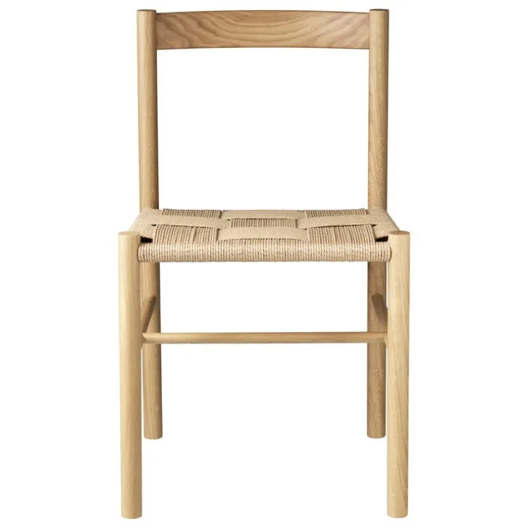 FDB Møbler J178 Lønstrup chair, lacquered oak - paper cord