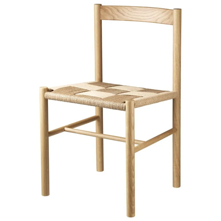 FDB Møbler J178 Lønstrup chair, lacquered oak - paper cord