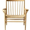 FDB Møbler J82 lounge chair, lacqured oak