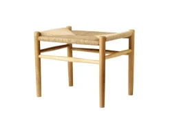 FDB Møbler J83 stool, lacquered oak