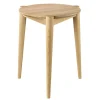 FDB Møbler J160 stool, lacquered oak