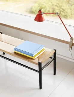 FDB Møbler J83B bench, black - natural