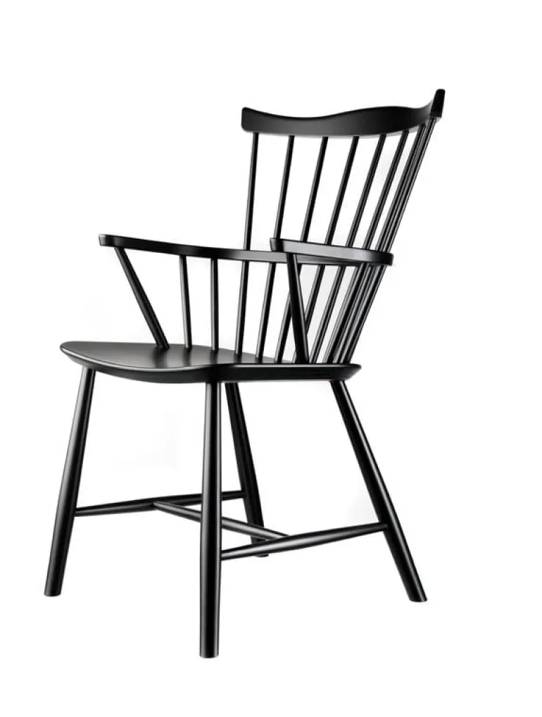 FDB Møbler J52B chair, black