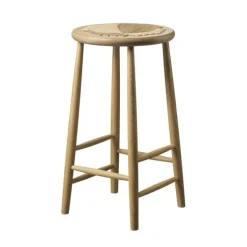 FDB Møbler J165C counter stool, 65 cm, natural oak