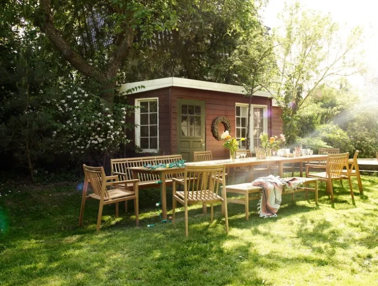 FDB Møbler M10 Sammen 3-seater bench