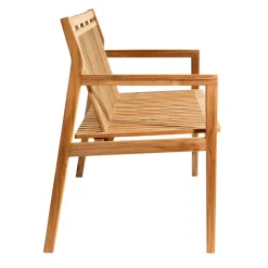 FDB Møbler M11 Sammen 3-seater bench with backrest