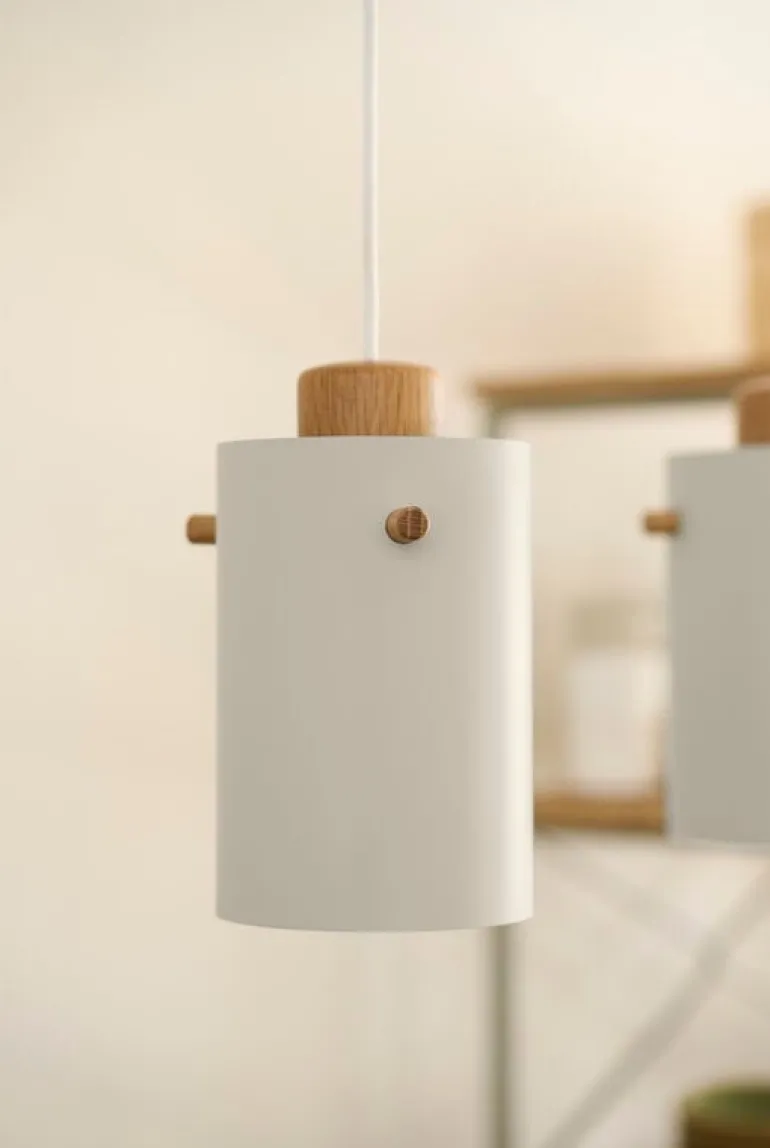 FDB Møbler U10 Asnaes pendant, silk grey