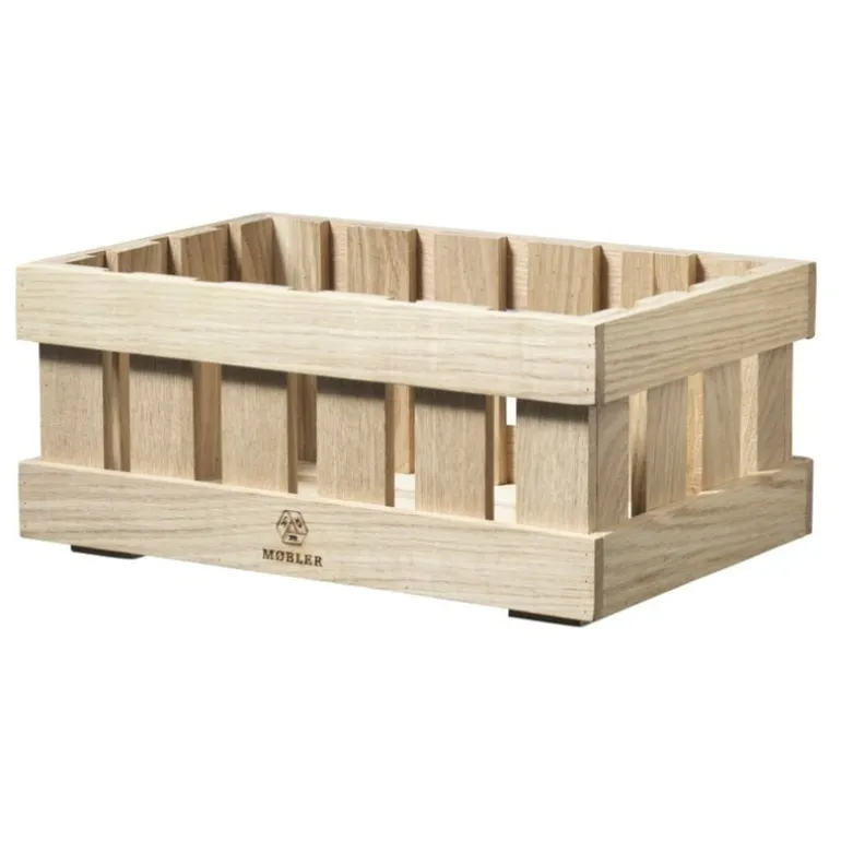 FDB Møbler X1 apple box, size 2, oak