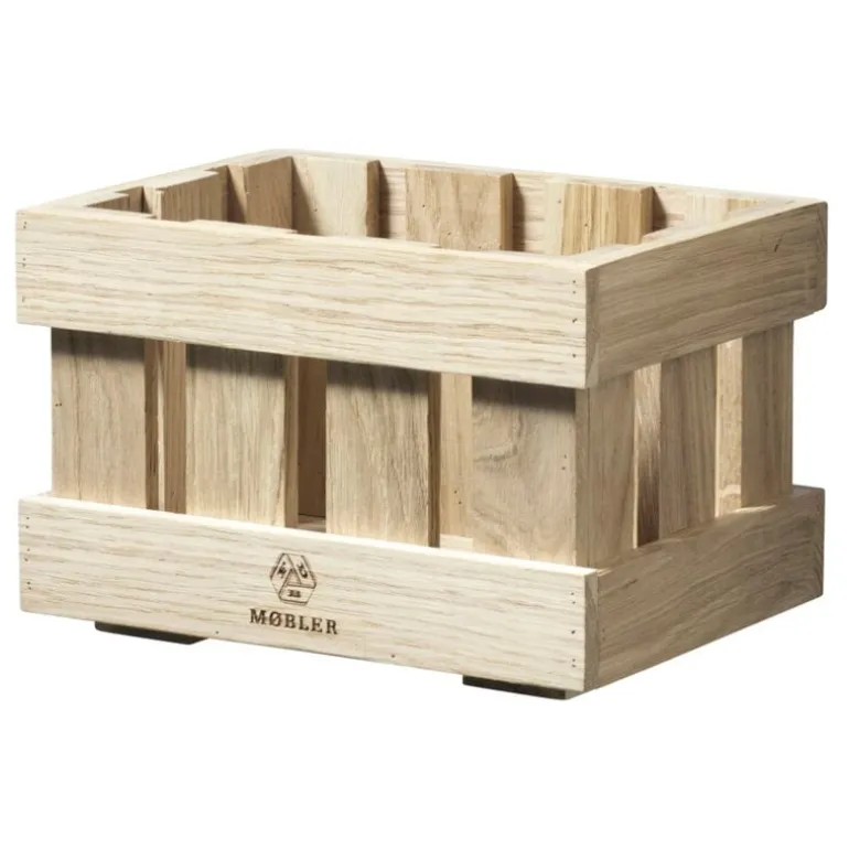 FDB Møbler X1 apple box, size 1, oak