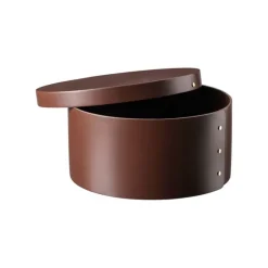 FDB Møbler X3 Drejo shaker box, 31 cm, chocolate brown