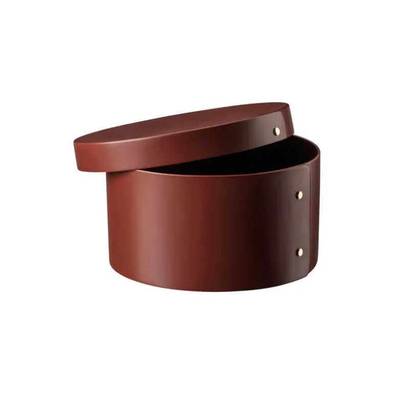 FDB Møbler X3 Drejo shaker box, 22 cm, oxide red