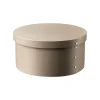 FDB Møbler X3 Drejo shaker box, 31 cm, grey beige