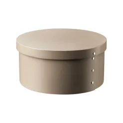 FDB Møbler X3 Drejo shaker box, 31 cm, grey beige