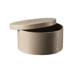 FDB Møbler X3 Drejo shaker box, 31 cm, grey beige
