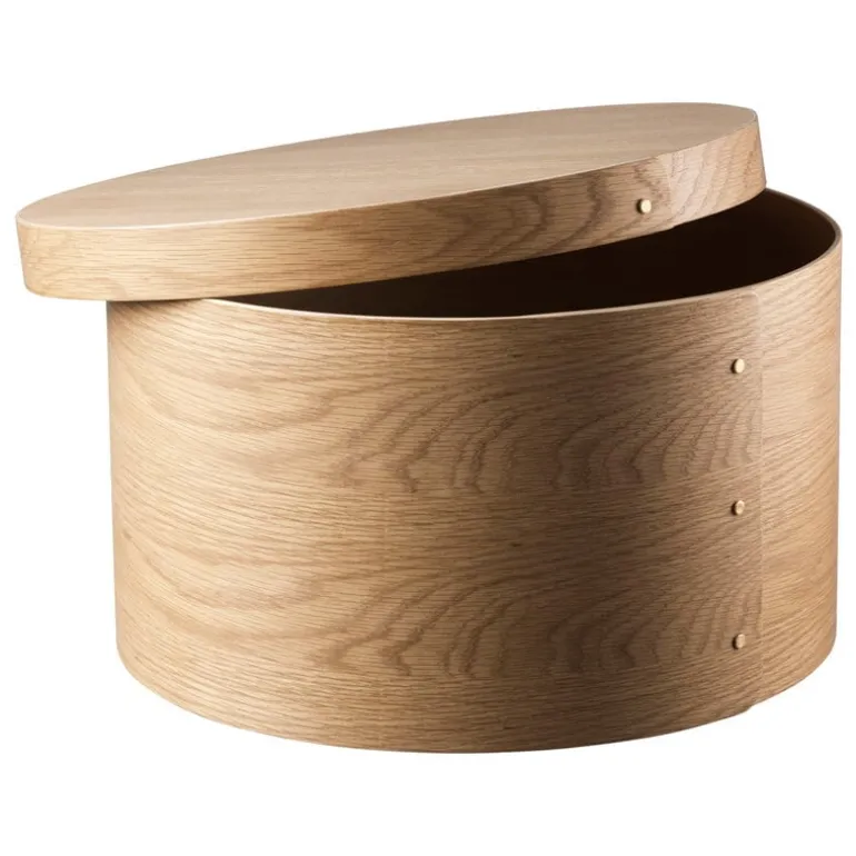 FDB Møbler X3 Drejo shaker box, 42 cm, oak veneer