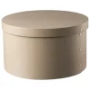 FDB Møbler X3 Drejo shaker box, 42 cm, grey beige