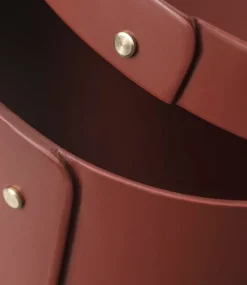 FDB Møbler X3 Drejo shaker box, 42 cm, oxide red