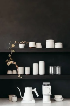 Fellow Atmos vacuum canister, 1,2 L, matte white