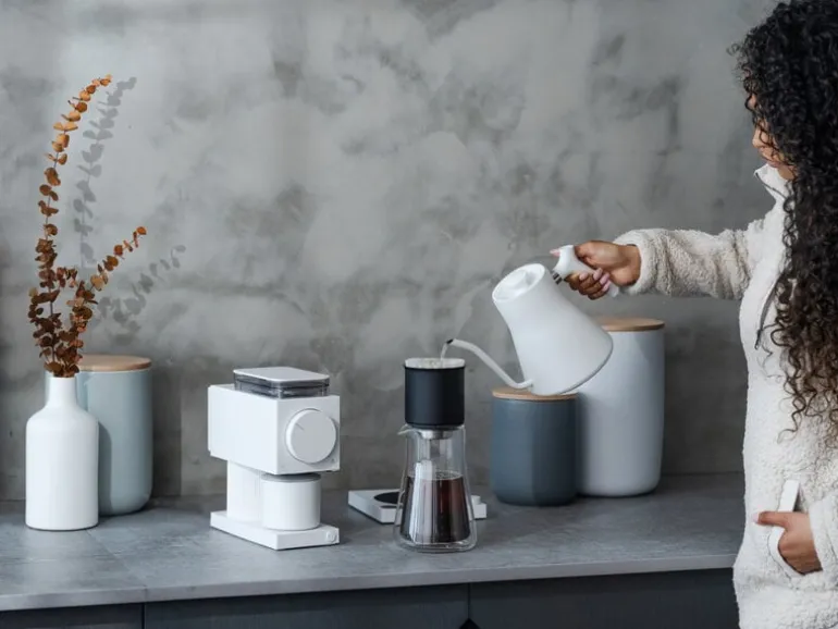 Fellow Stagg XF pour-over coffee set with carafe