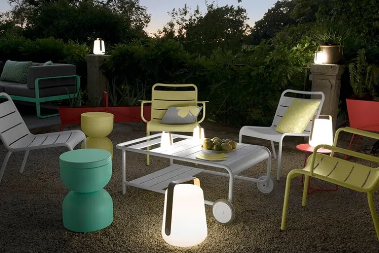 Fermob Balad lamp 25 cm, bamboo