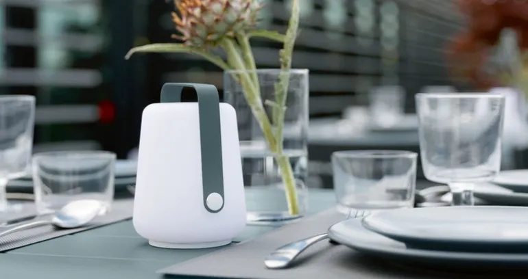 Fermob Balad lamp 12 cm, set of 3, honey