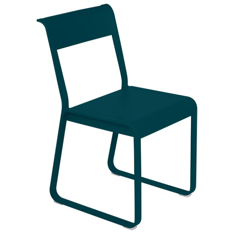 Fermob Bellevie chair, acapulco blue