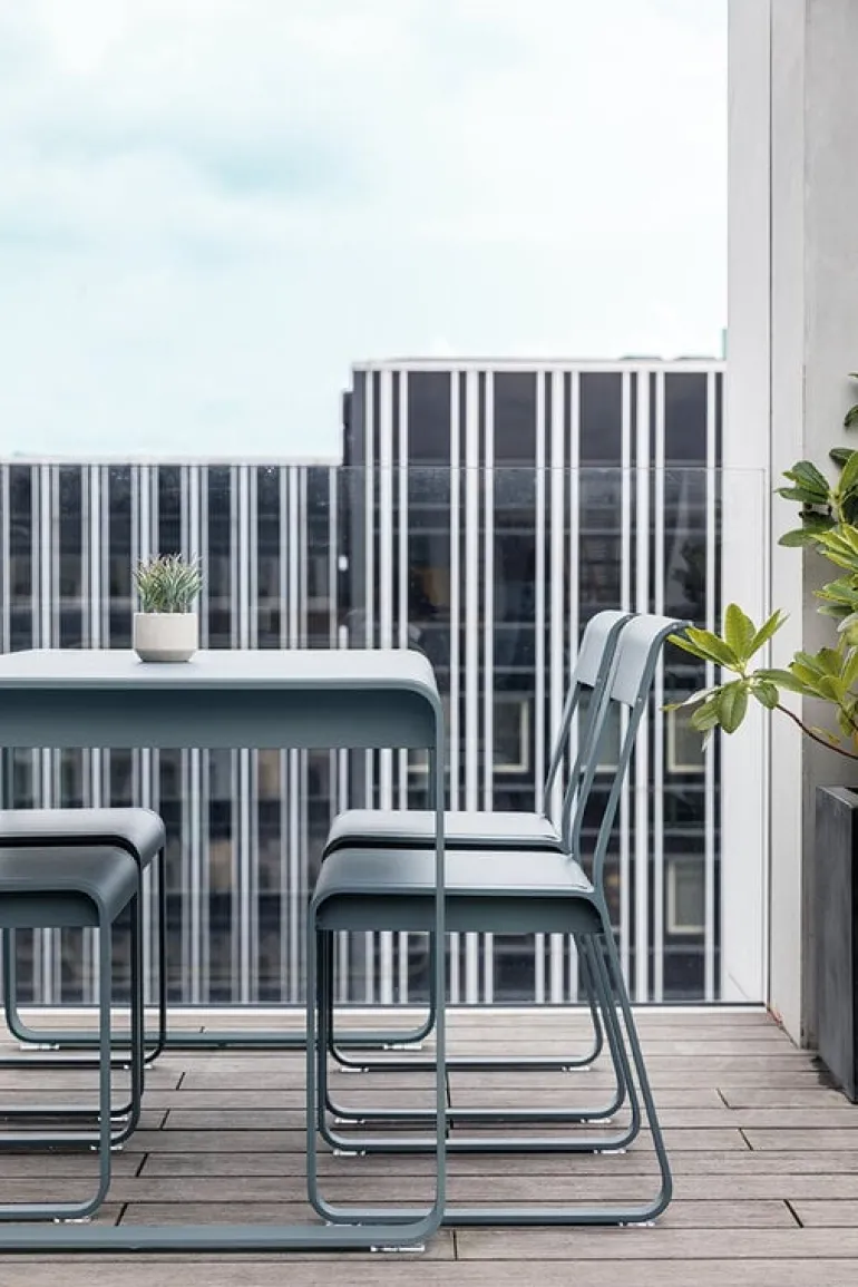 Fermob Bellevie chair, storm grey