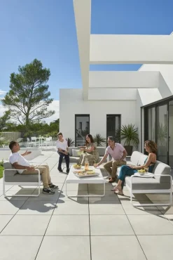 Fermob Bellevie low table, liquorice