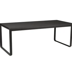 Fermob Bellevie table, 196 x 90 cm, liquorice