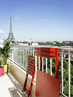 Fermob Bistro Balcony table, 57 x 77 cm, cedar green